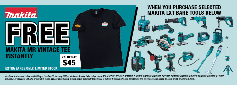 Silly Season Flyer (1 Dec 2025 - 4 Jan 2026) - Makita Tee Instant Bonus
